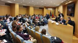 Sessão de trabalho sobre o tráfico de pessoas e criminalidade conexa